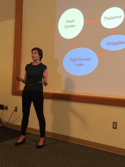 Amanda Kaczmarek explains the neural pathways of moral decision making