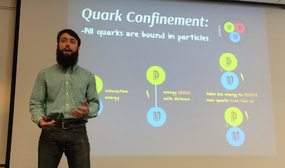 Jason Wein discusses his new theoretical model for analyzing the problem of quark confinement