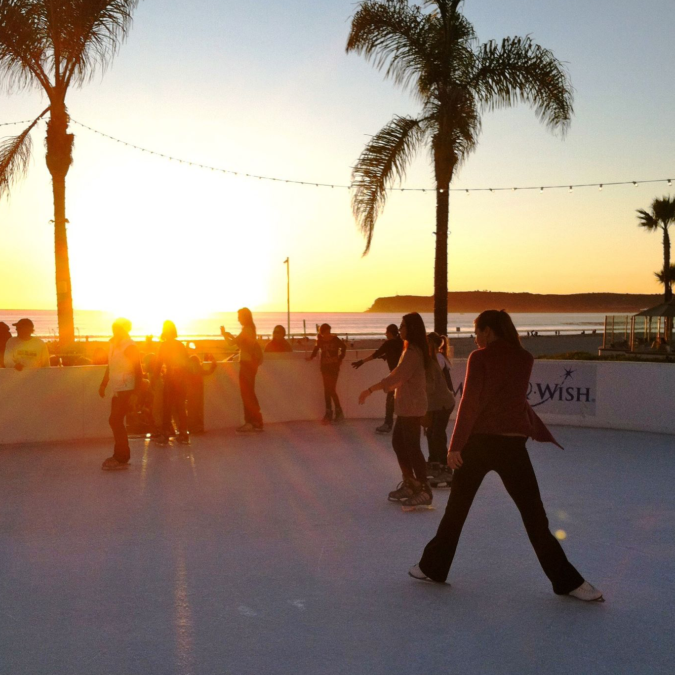 Skating on the beach: Only in San Diego!