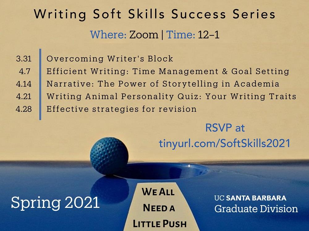 Spring 2021 Soft Skills Series