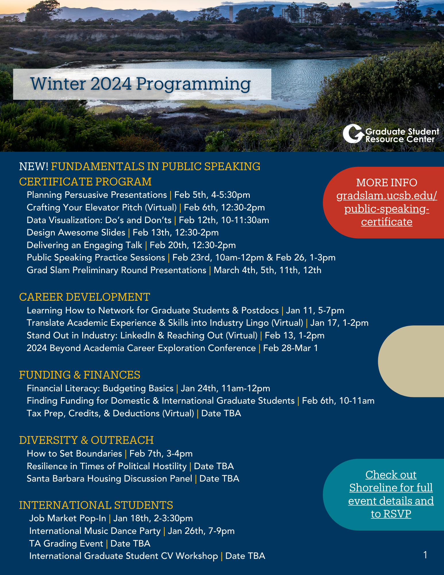 Winter 2024 Programming GSRC