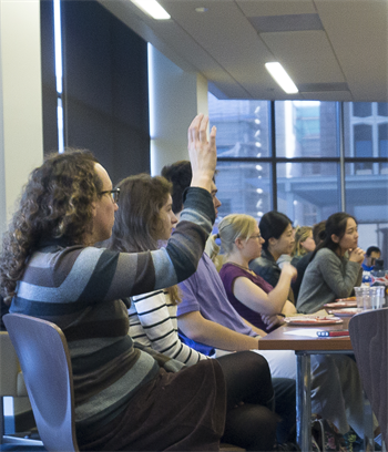 December 2016 Lunch & Learn audience member