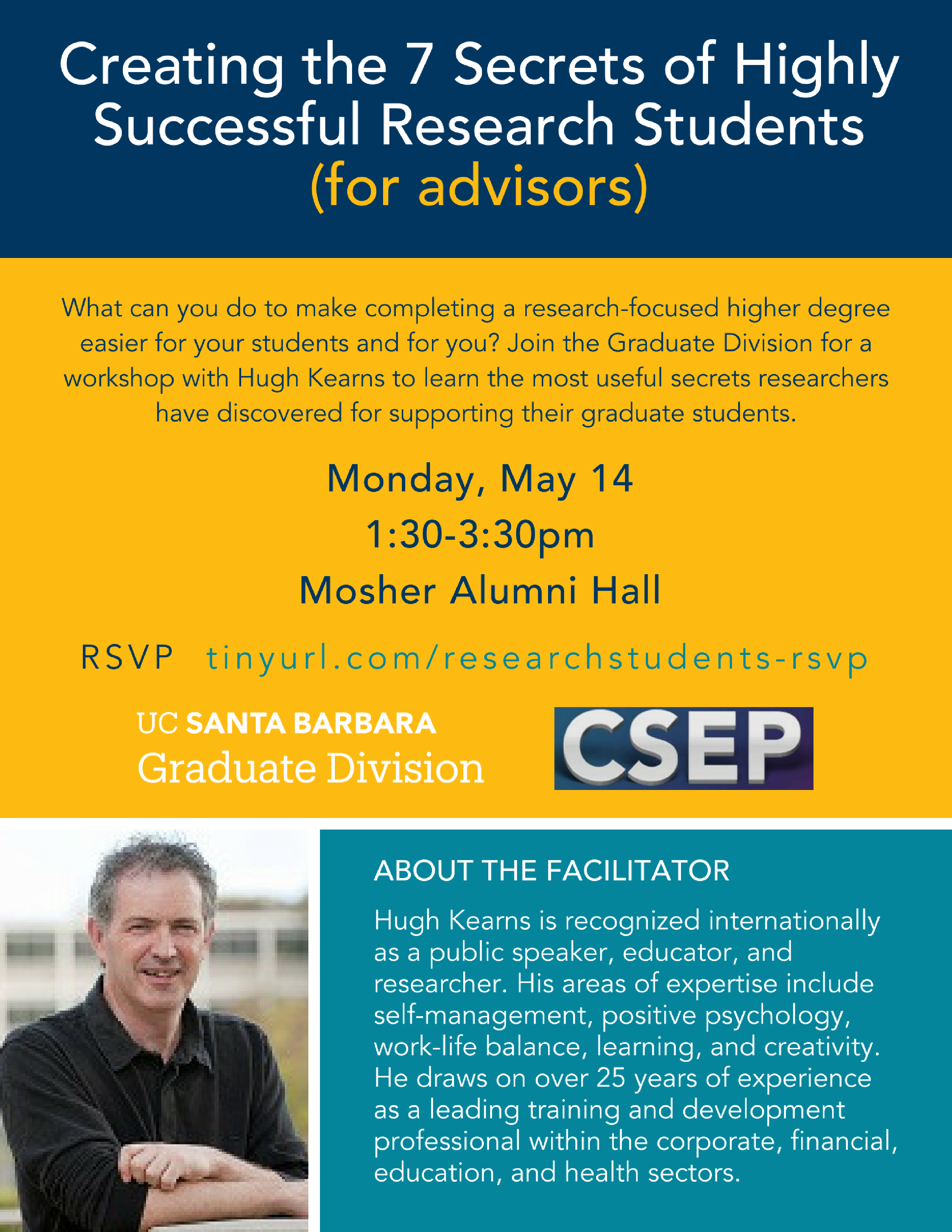 Seven Secrets of Highly Successful Research Students Hugh Kearns(1)