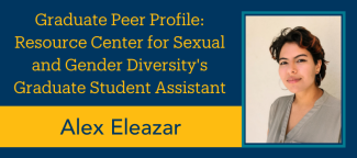Graduate Peer Profile header Alex Eleazar
