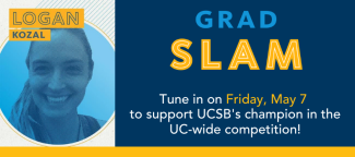 UC-wide Grad Slam banner